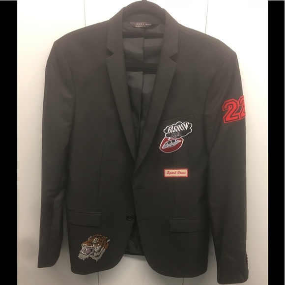 Zara Other - Limited Edition Zara patch blazer!